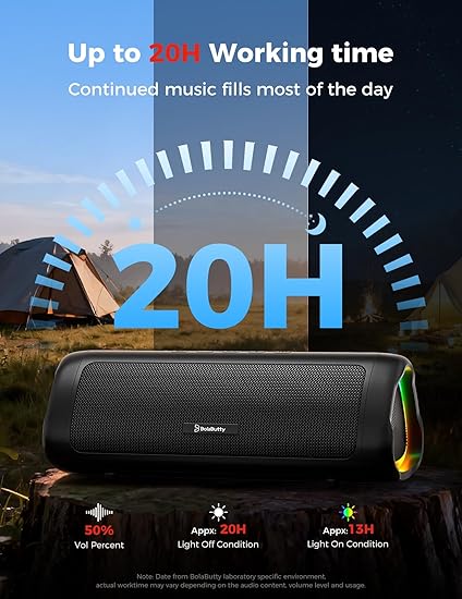 BolaButty Bluetooth Speaker with HD Sound, Portable Wireless (Copy)