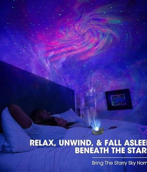Astronaut Star Projector โ Galaxy Nebula Night Light for Kids Bedroom
