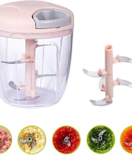 Manual Chopper – Hand-Powered Vegetable Cutter