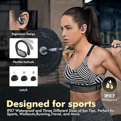HAOYUYAN Wireless Earbuds, Sports Bluetooth Headphones