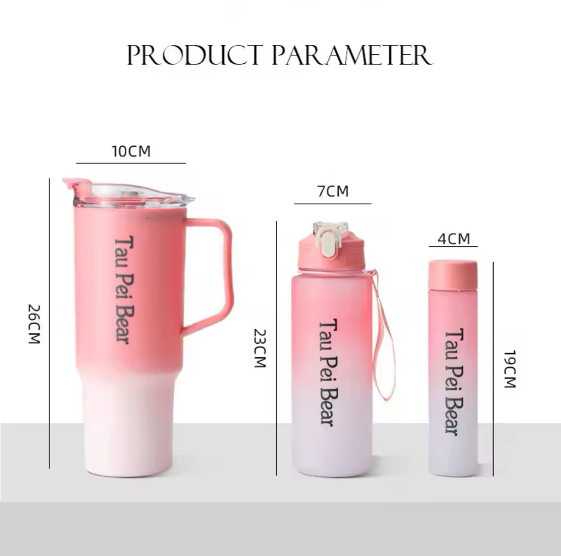 BPA-free plastic water bottles
