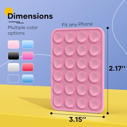 silicone suction phone holder